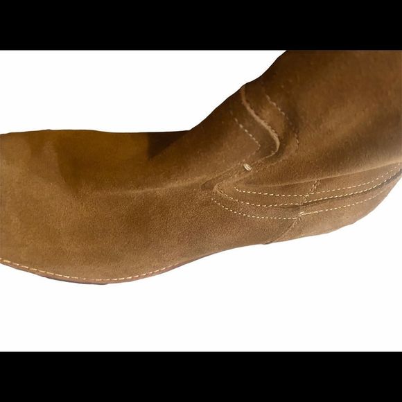 Dolce Vita Womens Sutton Brown Ankle Boots Size 9 Brown Leather Suede Booties - Picture 7 of 11